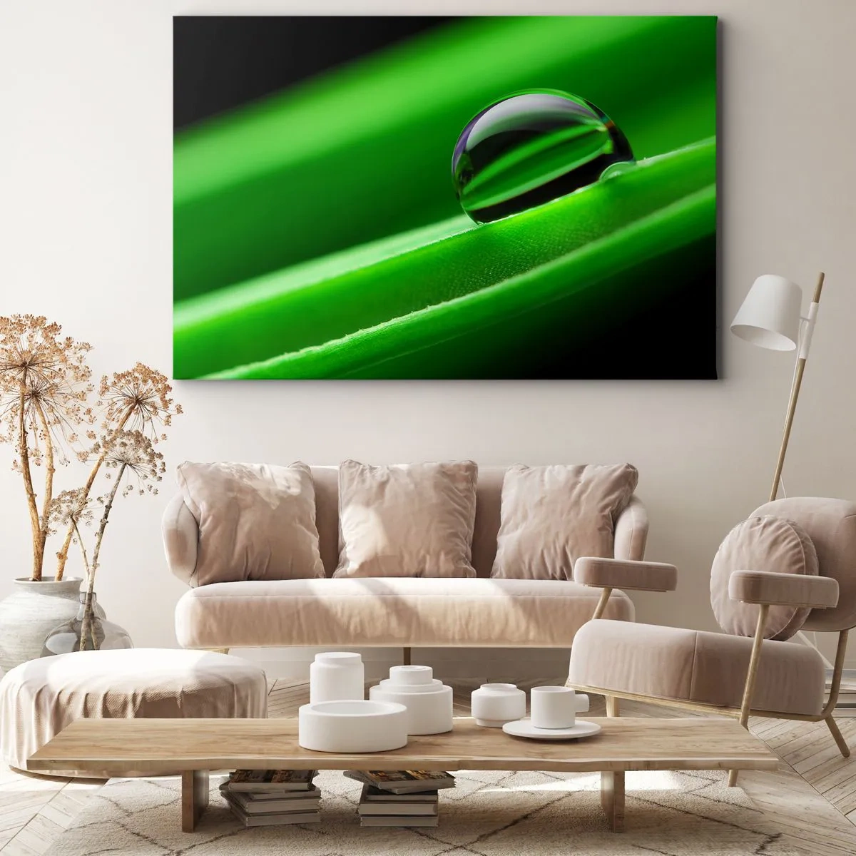 Schilderen op canvas - Leven van dichtbij - 120x80 cm