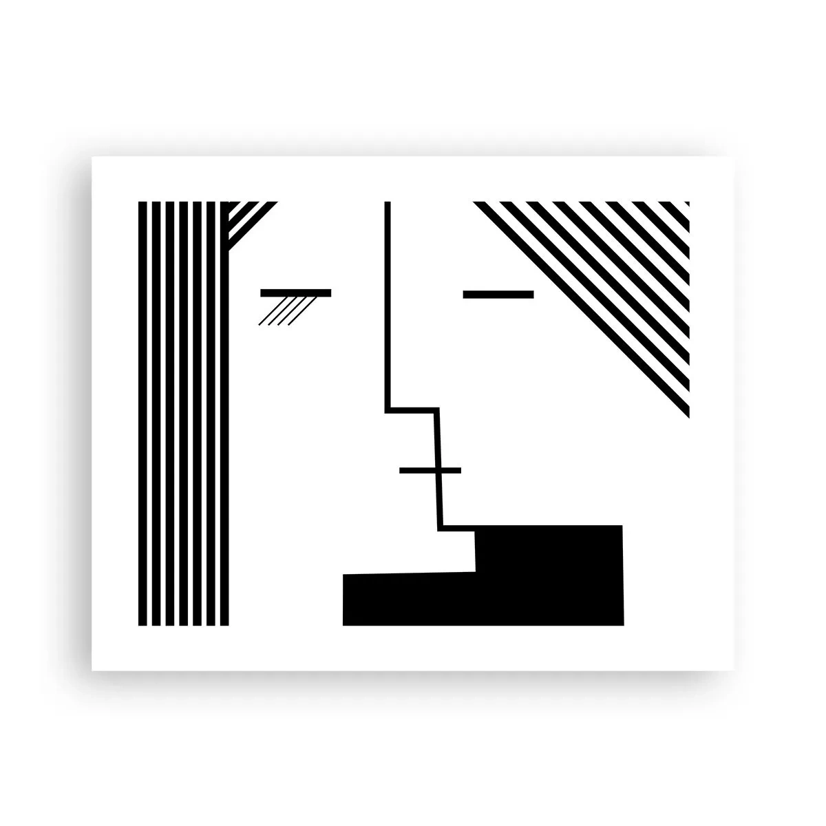 Poster - Alleen maar een kus - 50x40 cm