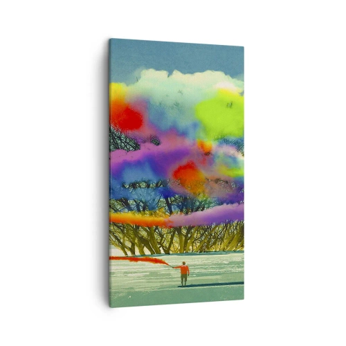 Schilderen op canvas - Breng deze wereld tot leven - 45x80 cm