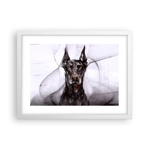 Poster in een witte lijst - Hooggeboren - 40x30 cm