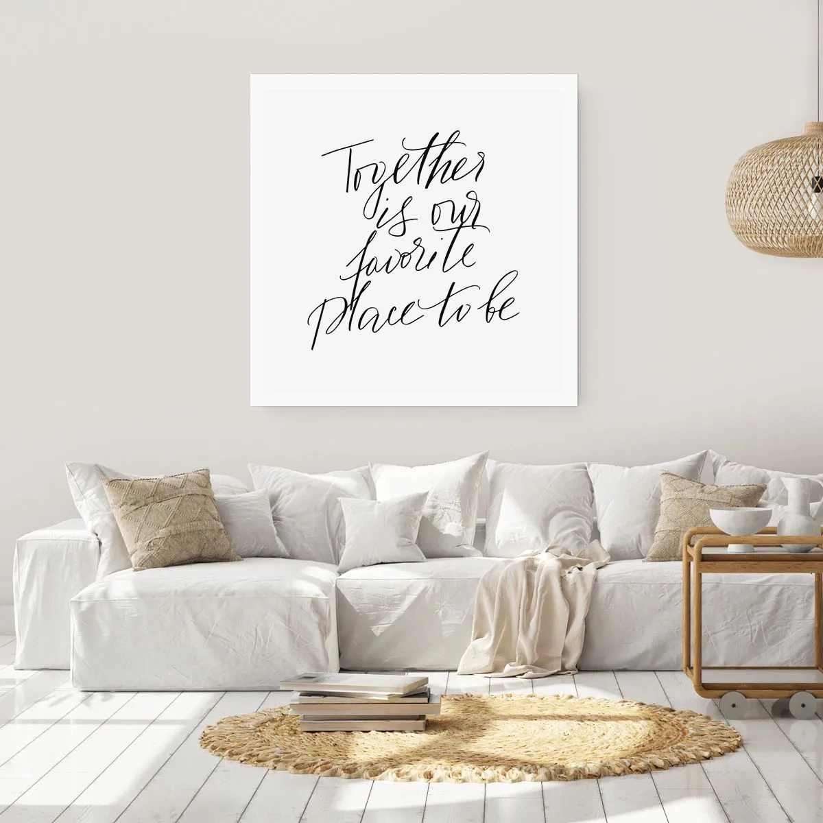 Poster - Voel jij het ook? - 30x30 cm