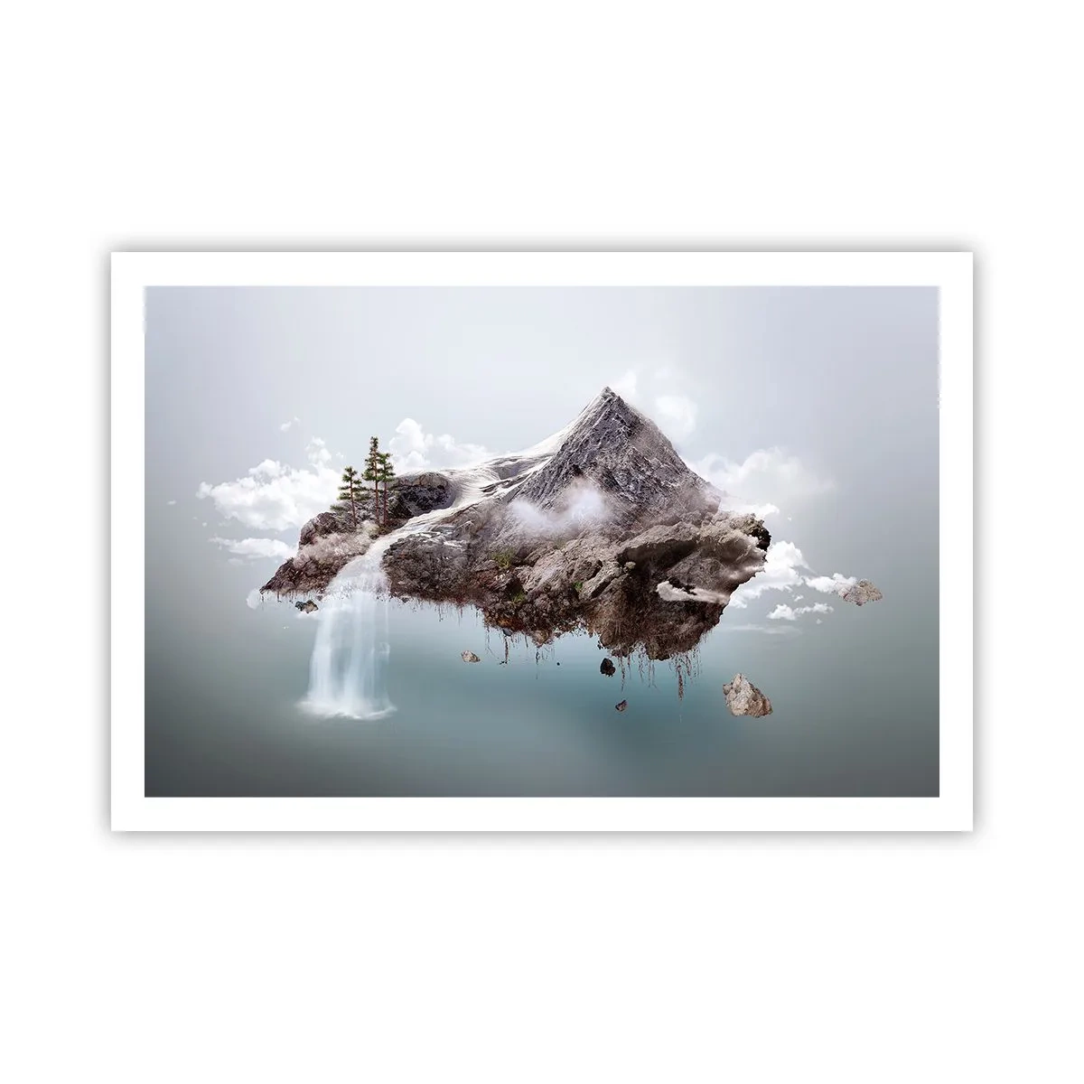 Poster - Gezien met het oog van een surrealist - 91x61 cm