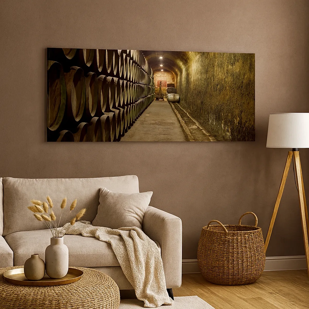 Schilderen op canvas - Het is goed om te gaan liggen - 30x30 cm