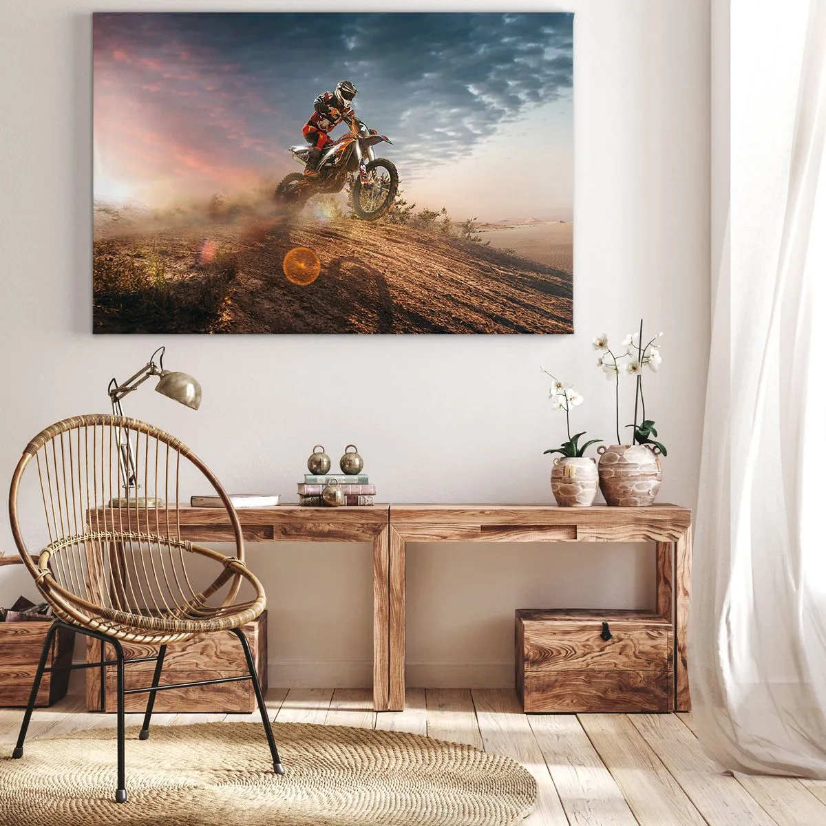 Schilderen op canvas - Voor overwinning - 120x80 cm