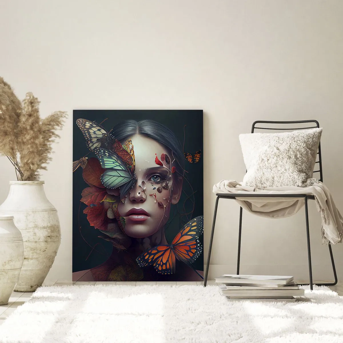 Schilderen op glas - Een prachtige metamorfose - 70x100 cm