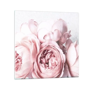 Schilderen op glas - Voor romantici - 50x50 cm