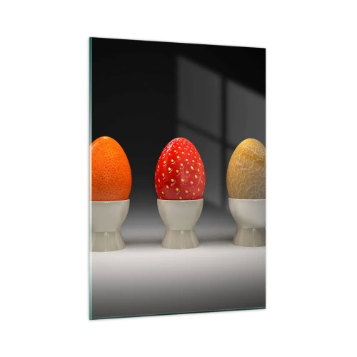 Schilderen op glas - Fruit ontbijt - 50x70 cm