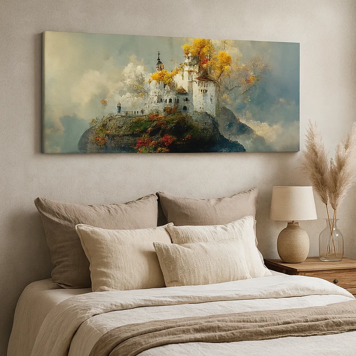 Schilderen op canvas - Het begin van een romantisch verhaal - 30x30 cm