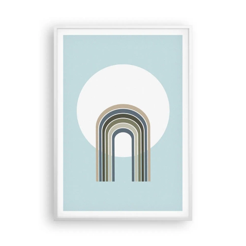 Poster in een witte lijst - Onweerstaanbare aantrekkingskracht - 70x100 cm