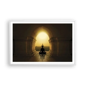 Poster in een witte lijst - Volledige harmonie - 91x61 cm