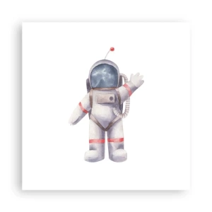 Poster - Tot ziens! - 40x40 cm