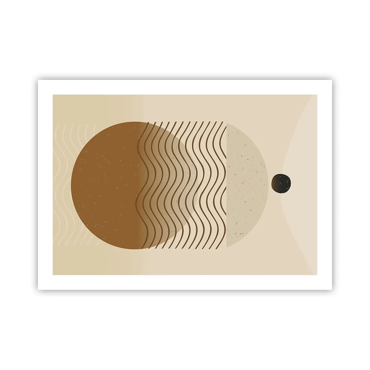 Poster - Over de oorsprong van geometrische figuren - 70x50 cm