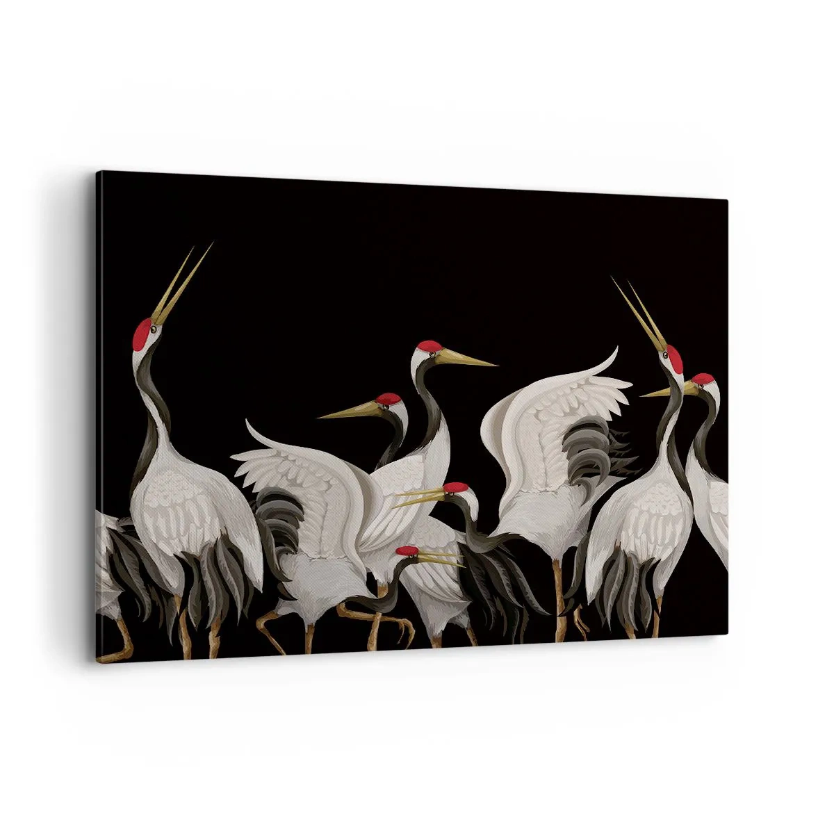 Schilderen op canvas - Vogel spullen - 120x80 cm