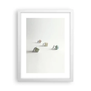 Poster in een witte lijst - Puur leven - 30x40 cm