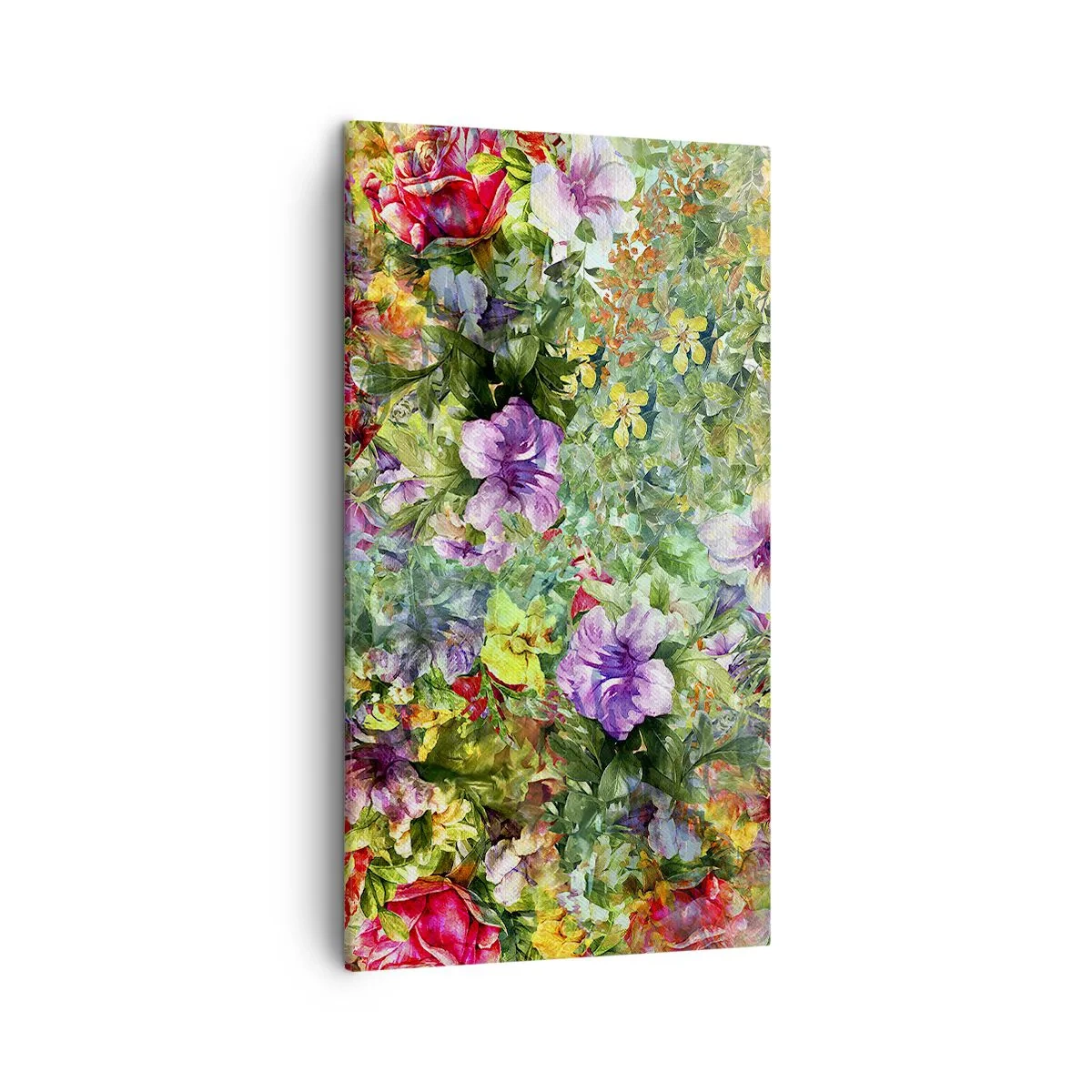 Schilderen op canvas - In bloemen voor verderf - 45x80 cm