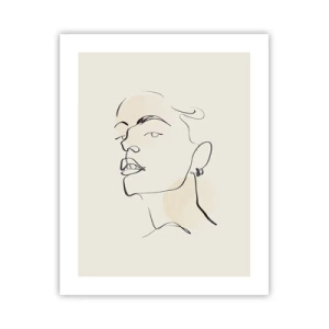 Poster - Een trotse blik - 40x50 cm