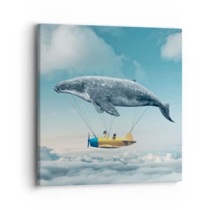 Schilderen op canvas - Waarom niet? - 40x40 cm