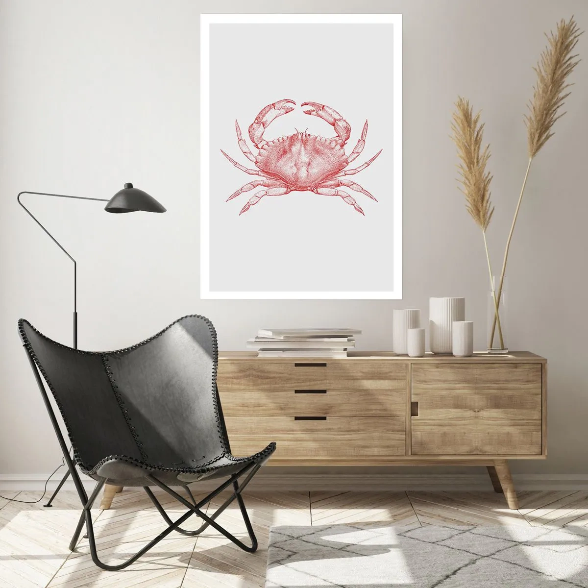 Poster - Krab der krabben - 50x70 cm