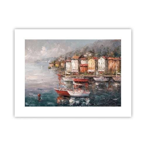 Poster - Romantisch toevluchtsoord - 40x30 cm