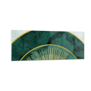 Schilderen op glas - Een ander zonnestelsel - 140x50 cm