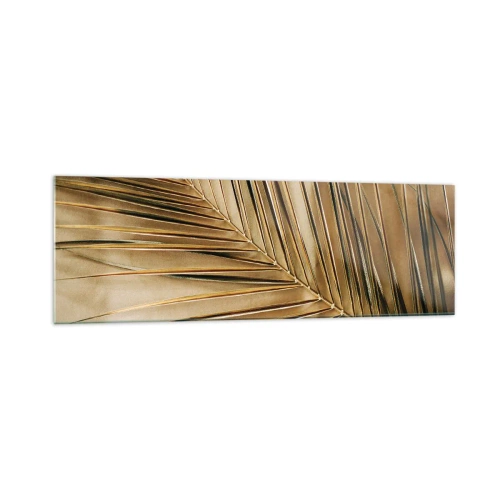 Schilderen op glas - Natuurlijke zuilengalerij - 160x50 cm
