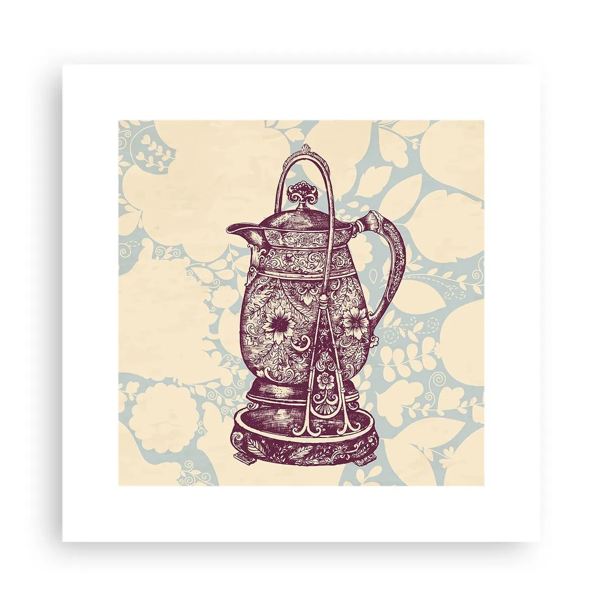 Poster - De schoonheid van het dagelijks leven - 30x30 cm