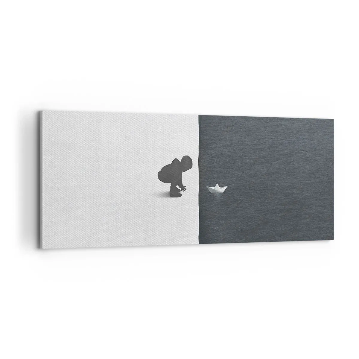 Schilderen op canvas - Geweldige expeditie - 100x40 cm