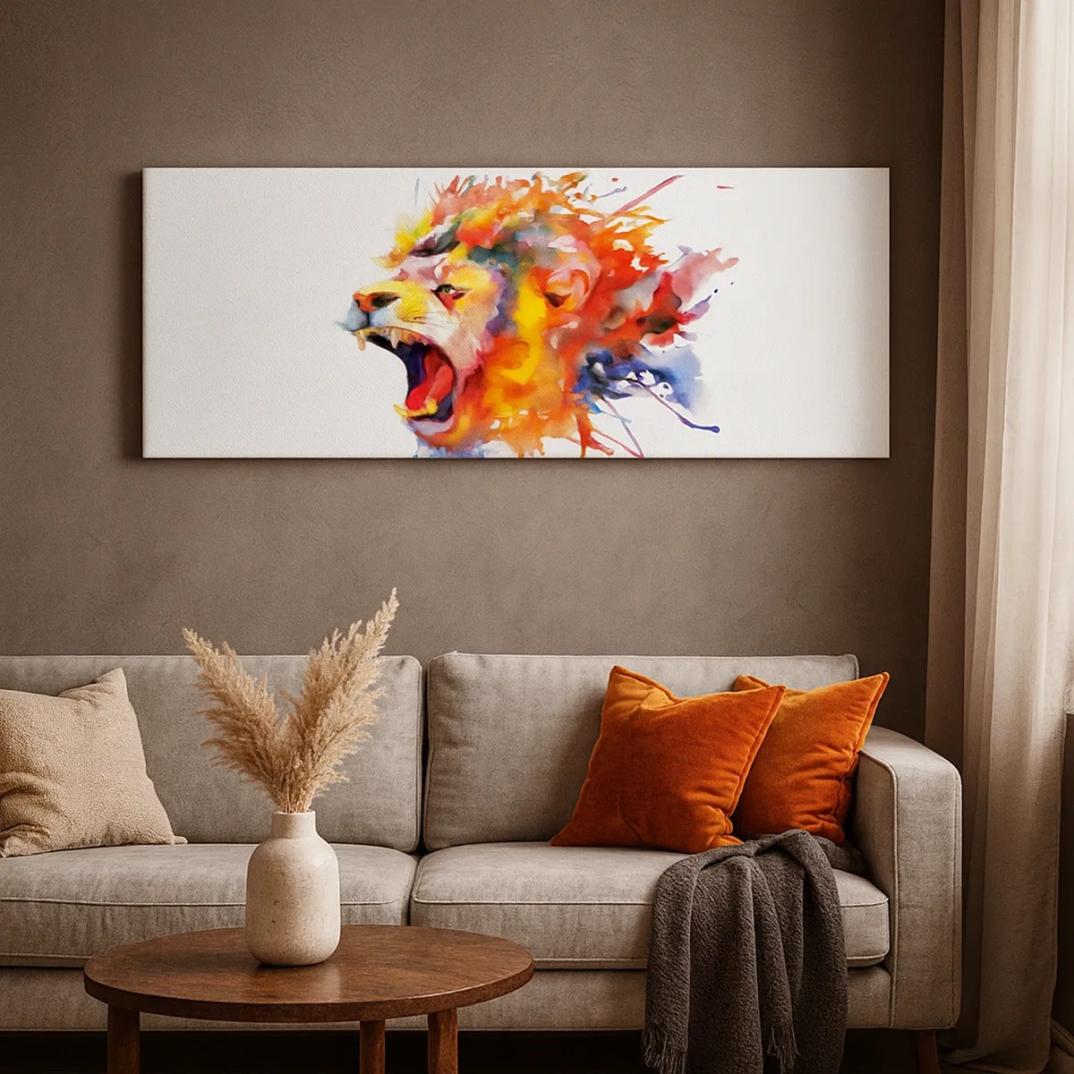 Schilderen op canvas - Van woede exploderen - 30x30 cm