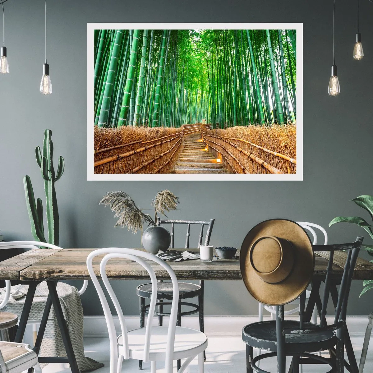 Poster - De essentie van de aziatische natuur - 70x50 cm