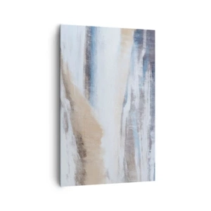 Schilderen op canvas - Winterse compositie - 80x120 cm