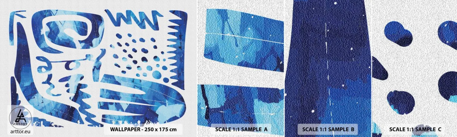 Fotobehang Staaltje Standard Eco - Terug naar de wortels - Boho, Abstractie, Minimalistisch - 100x30 cm