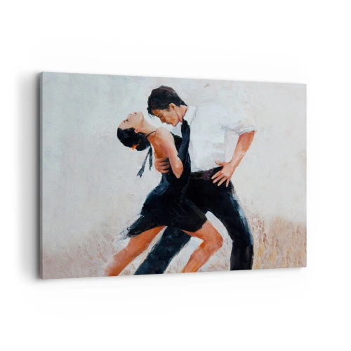 Schilderen op canvas - Tango van mijn dromen - 100x70 cm