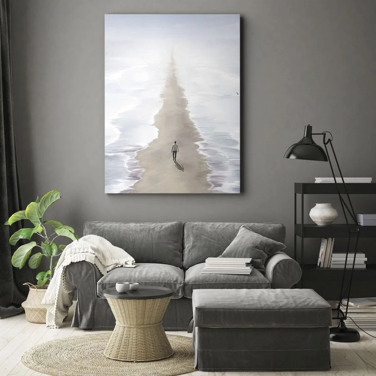 Schilderen op canvas - Een gouden toekomst - 50x70 cm