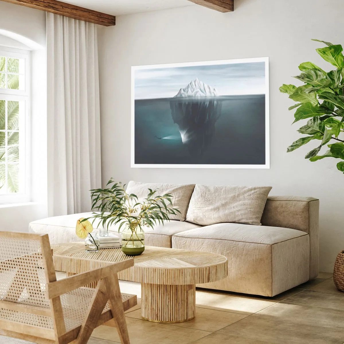 Poster - Onderwater mysterie - 100x70 cm