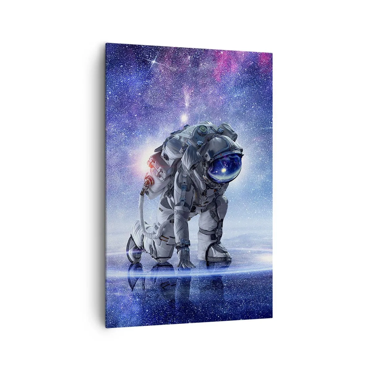 Schilderen op canvas - De sterrenhemel boven mij - 80x120 cm