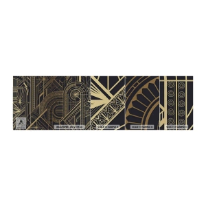 Fotobehang Staaltje Standard Eco - Concepten, ideeën, plannen - Abstractie, Deel, Ornament - 100x30 cm