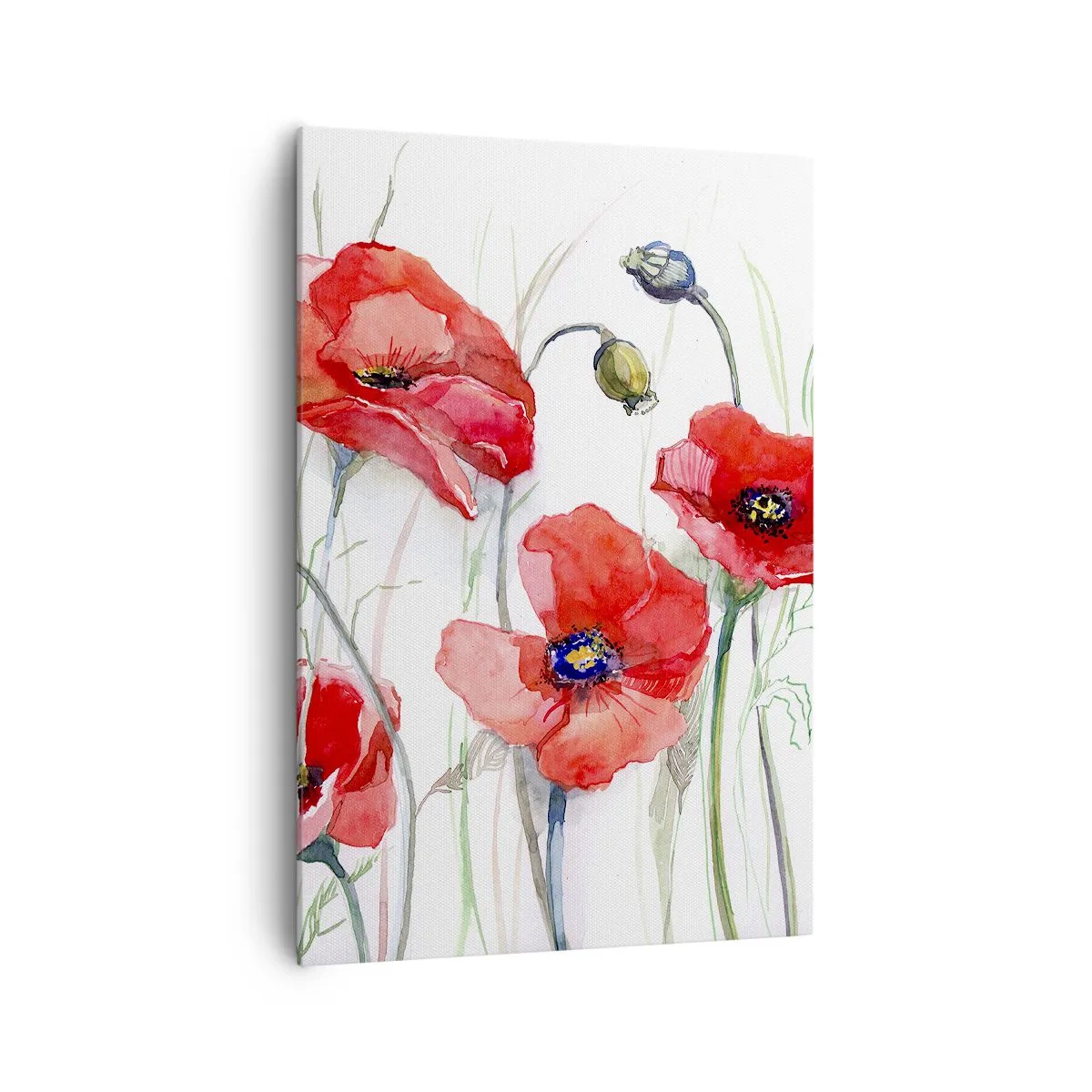 Schilderen op canvas - Poolse bloemen - 70x100 cm