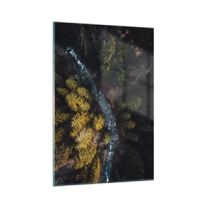 Schilderen op glas - Snel, sneller en sneller - 80x120 cm