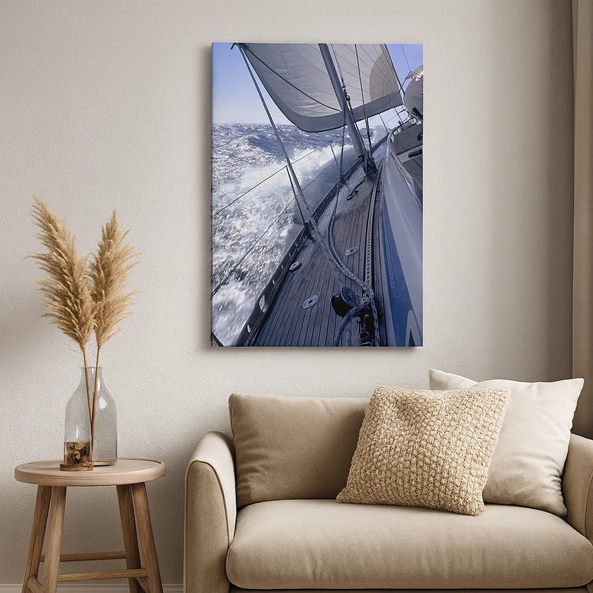 Schilderen op canvas - Ik weet wat het is om een ​​vogel te zijn - 50x70 cm