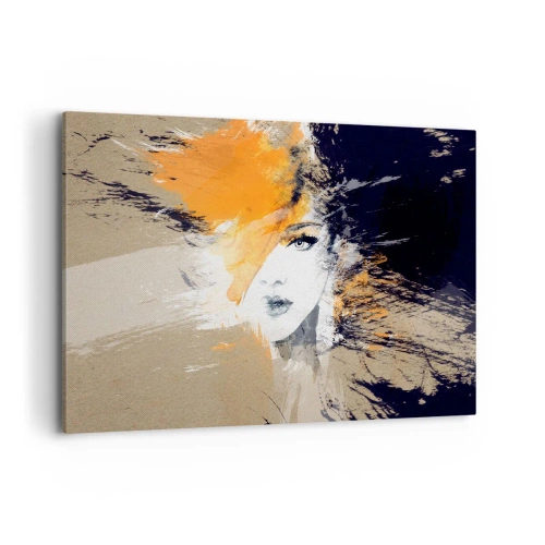 Schilderen op canvas - En er is licht - 120x80 cm