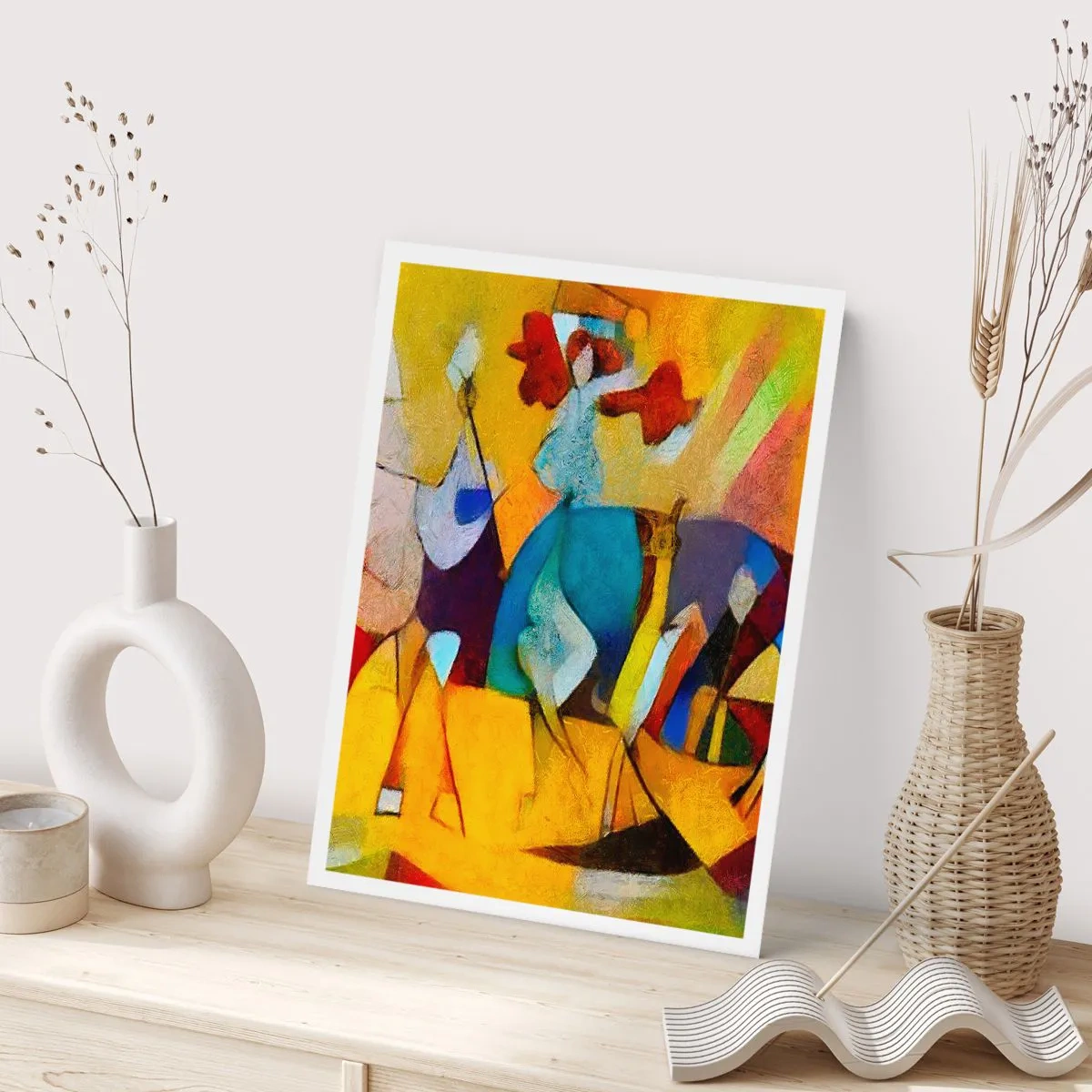 Poster - Zon - leven - vreugde - 40x50 cm