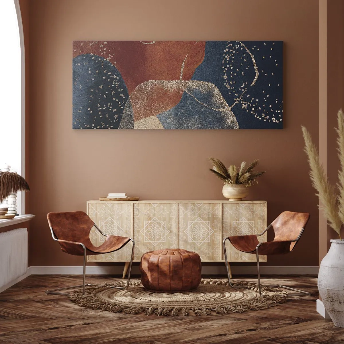 Schilderen op canvas - De lichtheid van het zijn - 160x50 cm