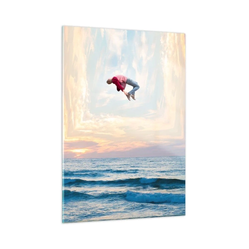 Schilderen op glas - Naar een andere dimensie - 50x70 cm