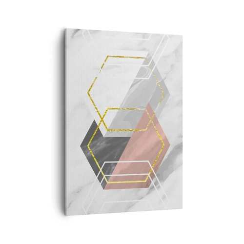 Schilderen op canvas - Keten samenstelling - 50x70 cm