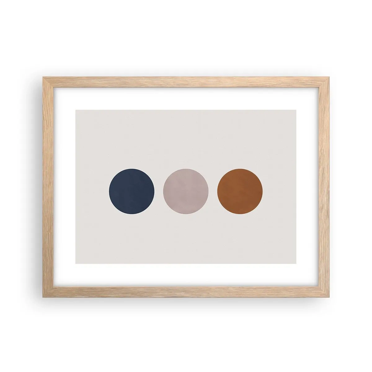 Een poster in een licht eiken lijst - Een symbool van uitmuntendheid - 40x30 cm