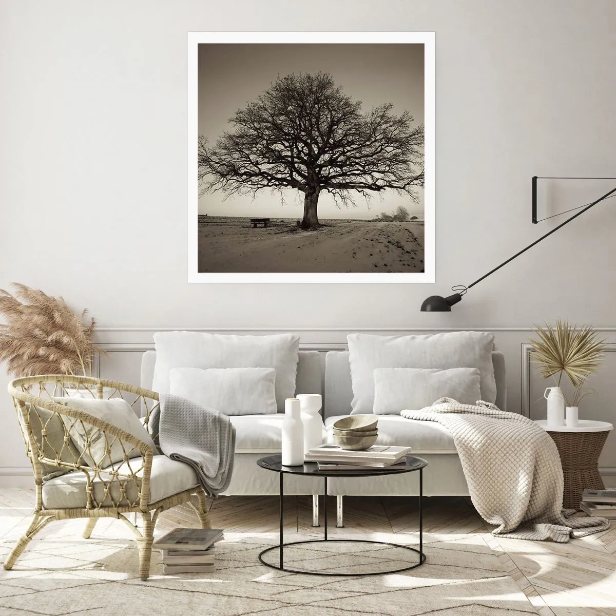 Poster - Van hier tot in de eeuwigheid - 60x60 cm