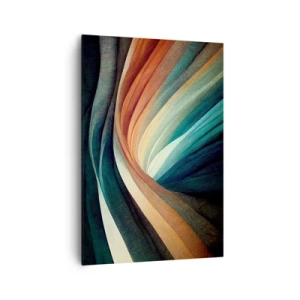 Schilderen op canvas - Geweven uit kleuren - 70x100 cm