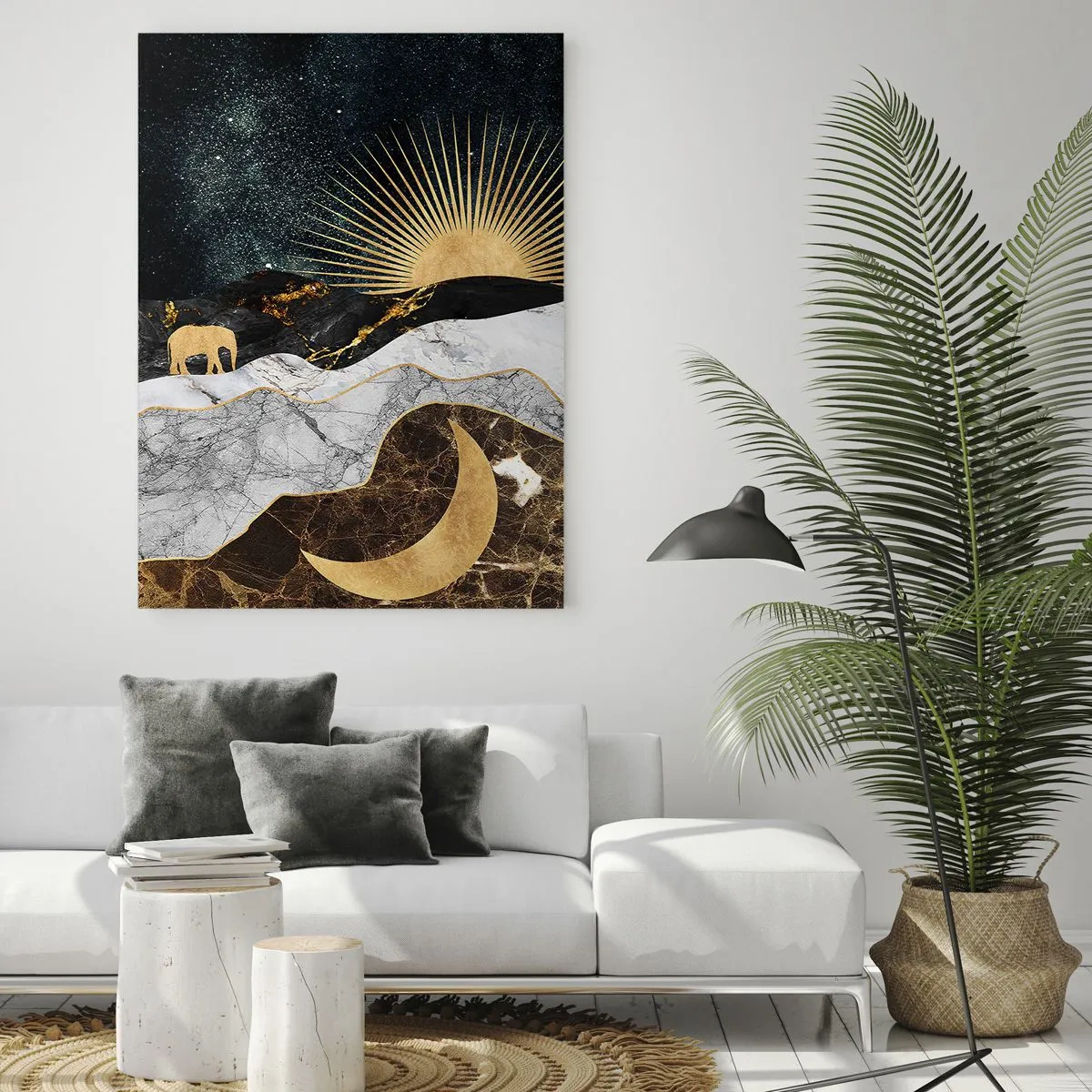 Schilderen op glas - Eeuwige wetten - 70x100 cm