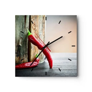 Wandklok - Klok - Red hot chili peppers - 40x40 cm