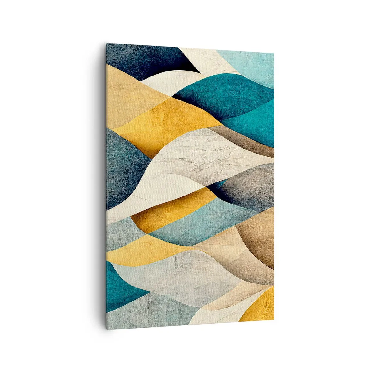 Schilderen op canvas - Ritme en beweging - 80x120 cm